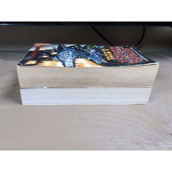 Vtg Star Wars Paperback - Michael A. Stackpole X-Wing Krytos Trap & Bacta War - Picture 8 of 9